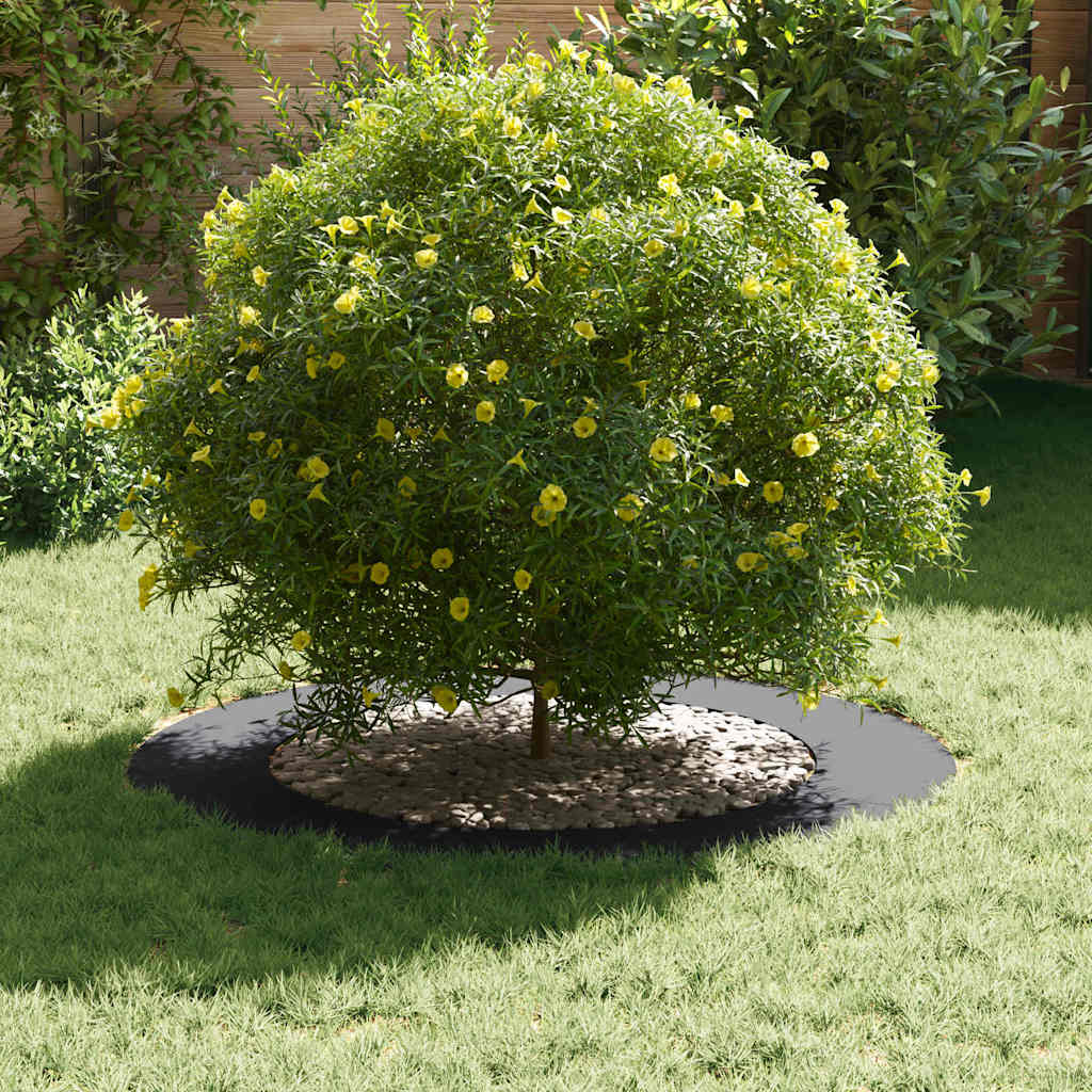 tinkamas plokščiam medžio žiedui Antracitas Ø60 / 90 cm Plienas