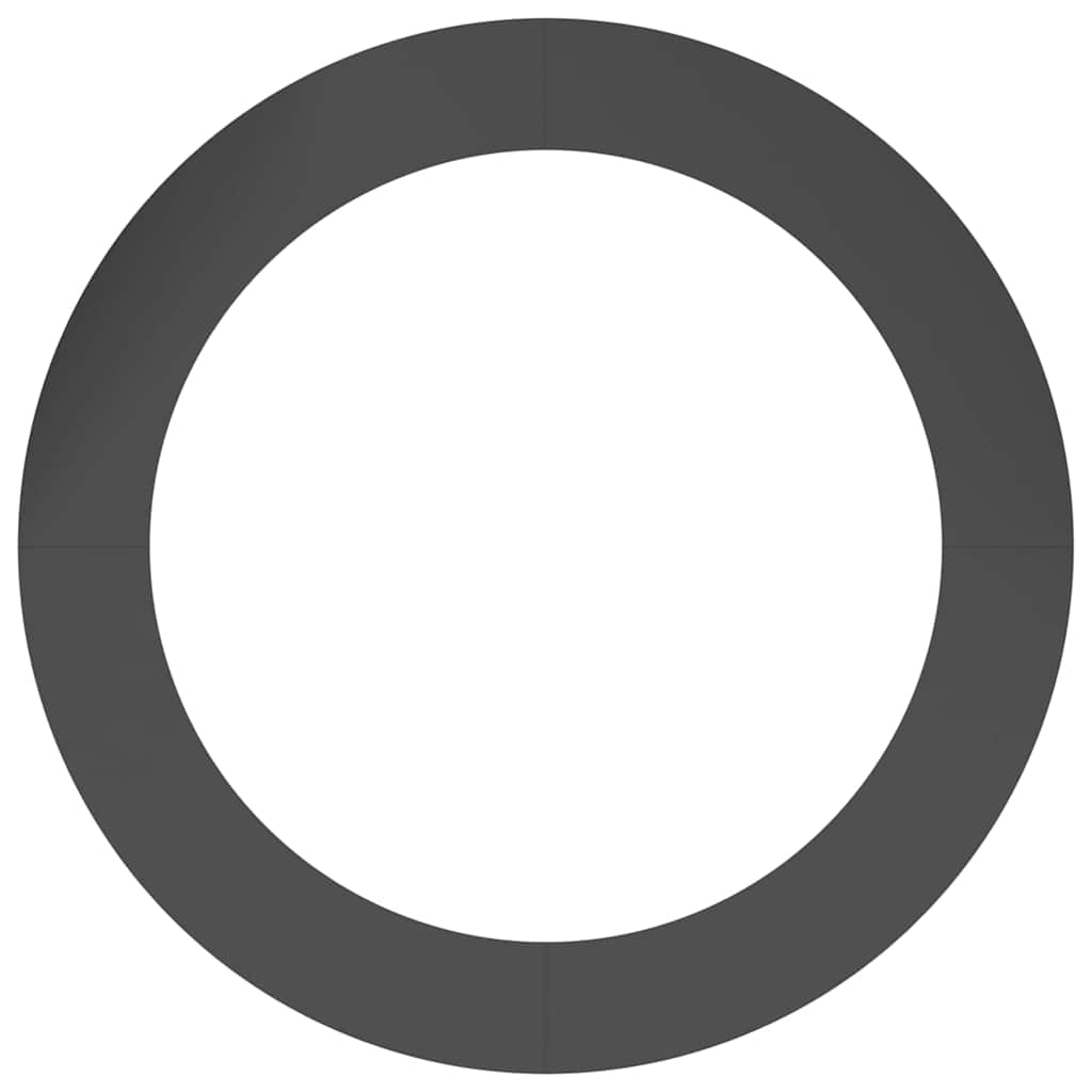 tinkamas plokštiems medžio žiedams 5 pcs Juoda Ø90 / 120 cm