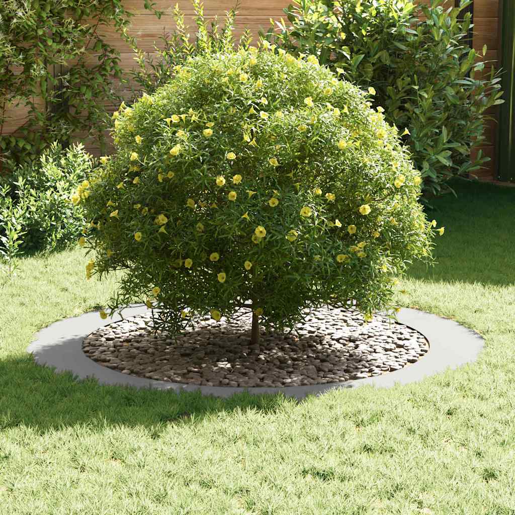 tinkamas plokščiam medžio žiedui Balta Ø90 / 120 cm Plienas