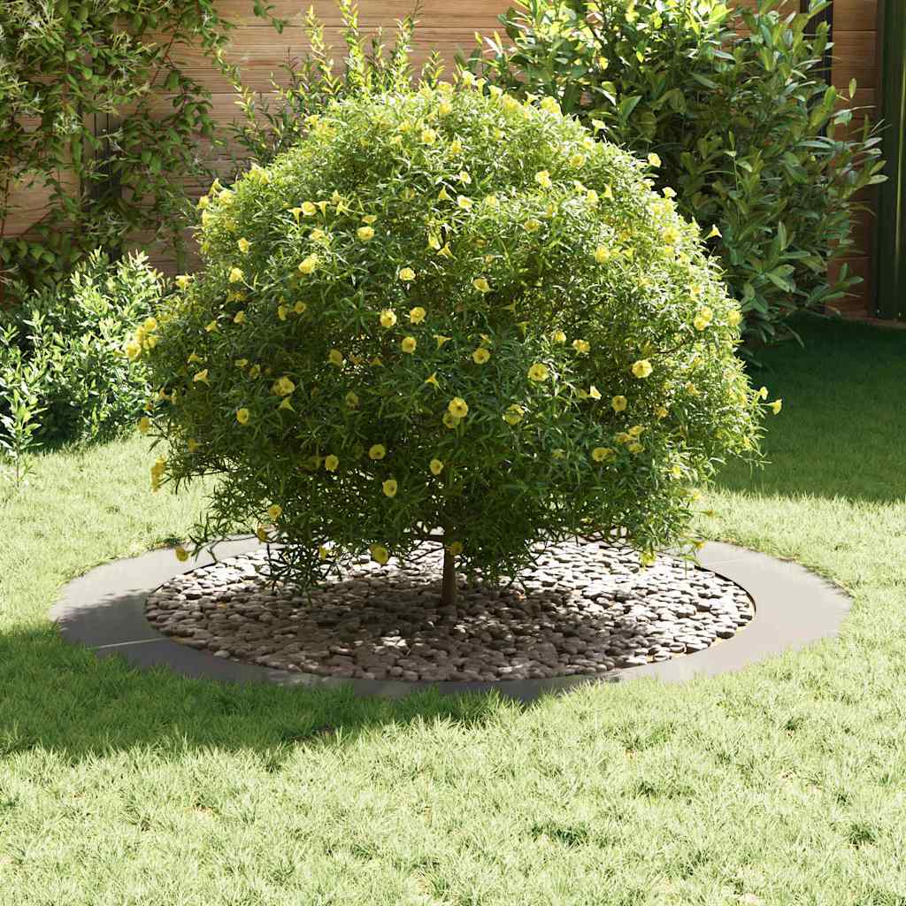 tinkamas plokštiems medžio žiedams 5 pcs Sidabro Ø90 / 120 cm