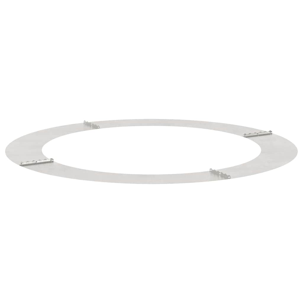 tinkamas plokštiems medžio žiedams 5 pcs Sidabro Ø90 / 120 cm