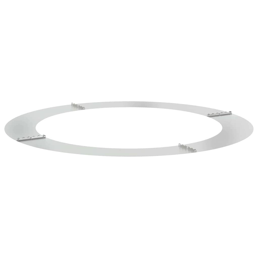 tinkamas plokščiam medžio žiedui Sidabro Ø90 / 120 cm