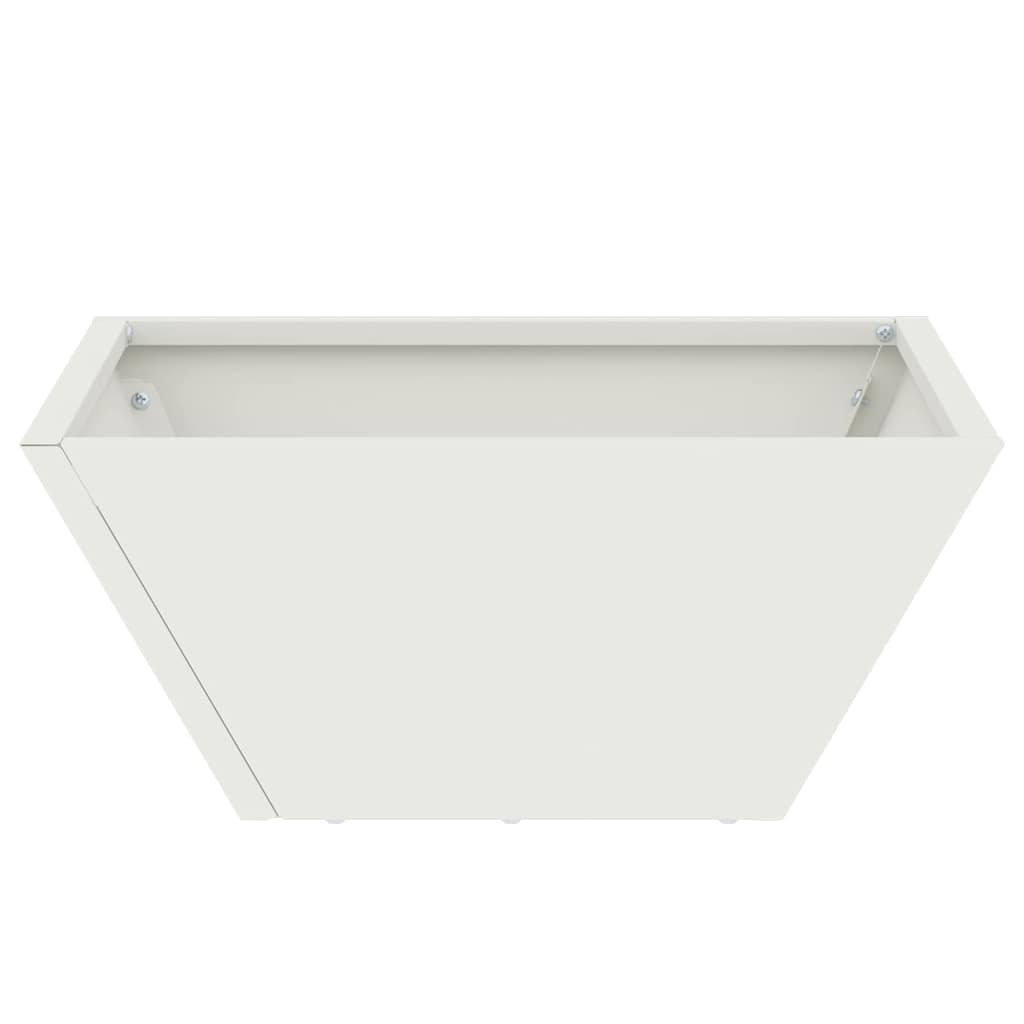 Sodo vazonas 5 pcs Balta 35 x 35 x 15 cm