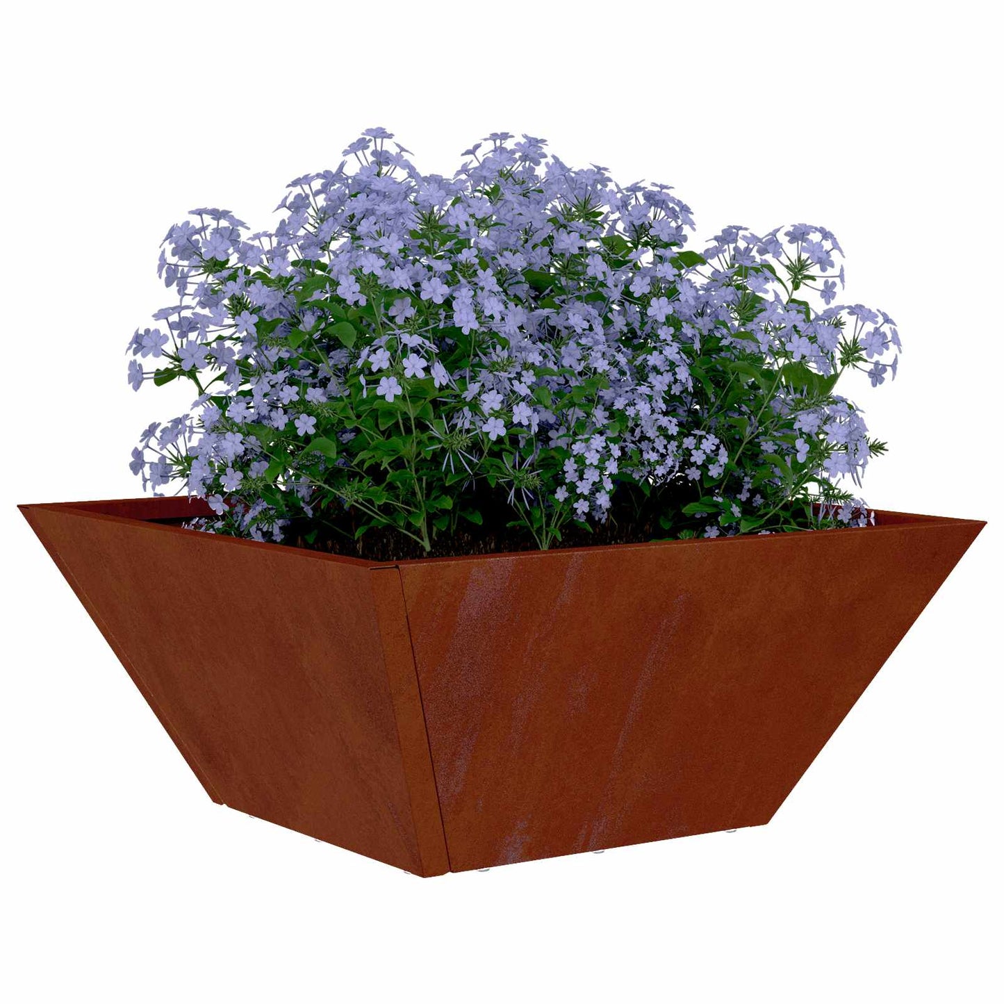 Sodo vazonas 5 pcs Rūdijanti 35 x 35 x 15 cm