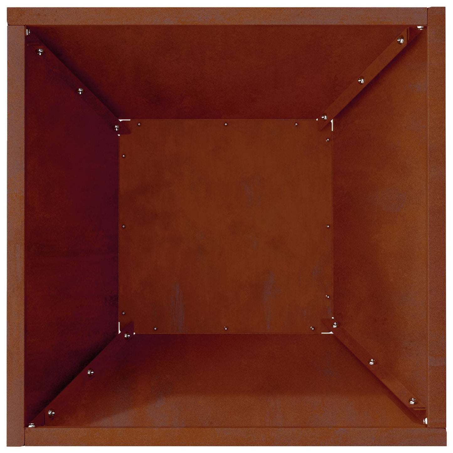 Sodo vazonas 5 pcs Rūdijanti 35 x 35 x 15 cm