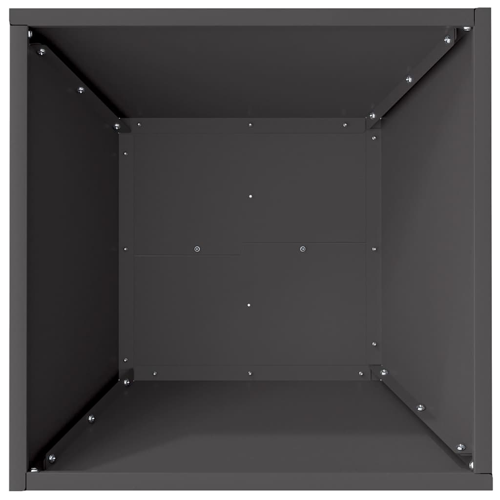 Sodo vazonas 5 pcs Juoda 40 x 40 x 15 cm