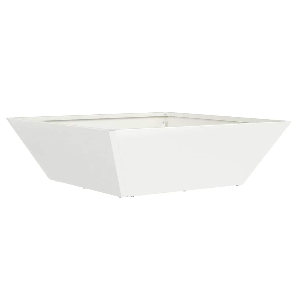 Sodo vazonas 5 pcs Balta 50 x 50 x 15 cm