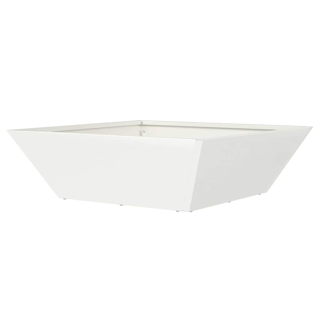 Sodo vazonas 5 pcs Balta 50 x 50 x 15 cm