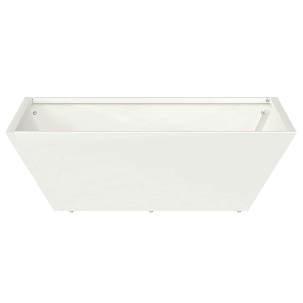 Sodo vazonas 5 pcs Balta 50 x 50 x 15 cm