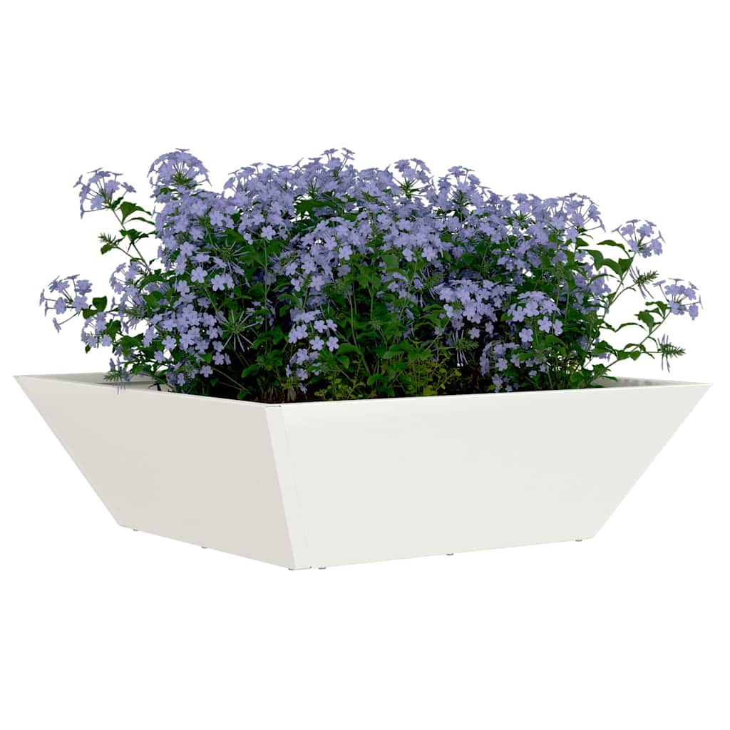 Sodo vazonas 5 pcs Balta 50 x 50 x 15 cm