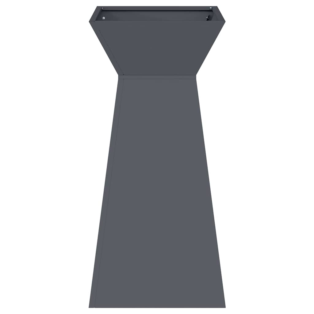Stulpinis sodinukas Antracitas 35 x 35 x 73 cm
