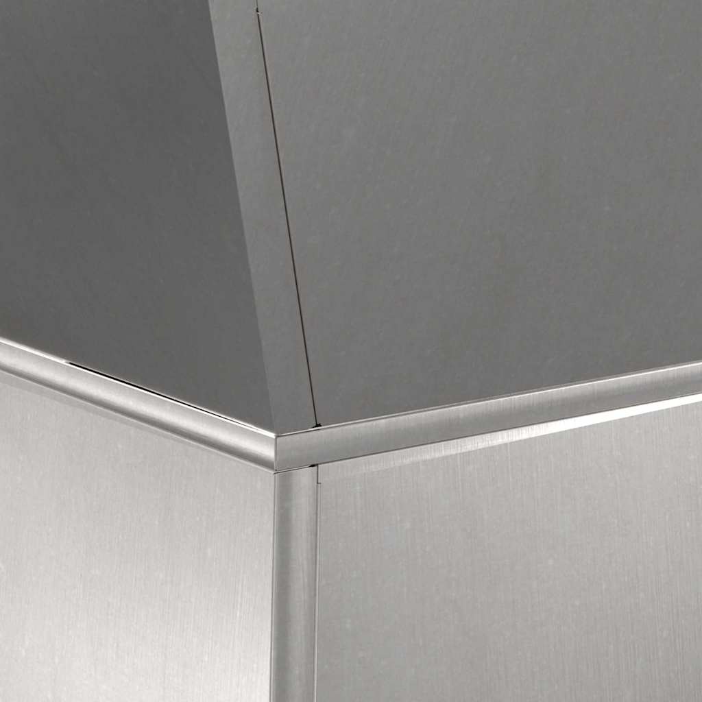 Stulpinis sodinukas 2 pcs Sidabro 35 x 35 x 73 cm