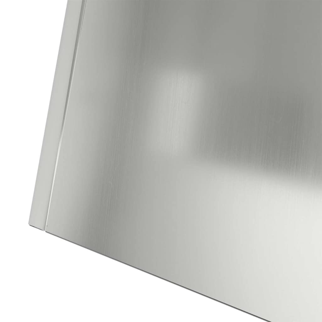 Stulpinis sodinukas 2 pcs Sidabro 35 x 35 x 73 cm