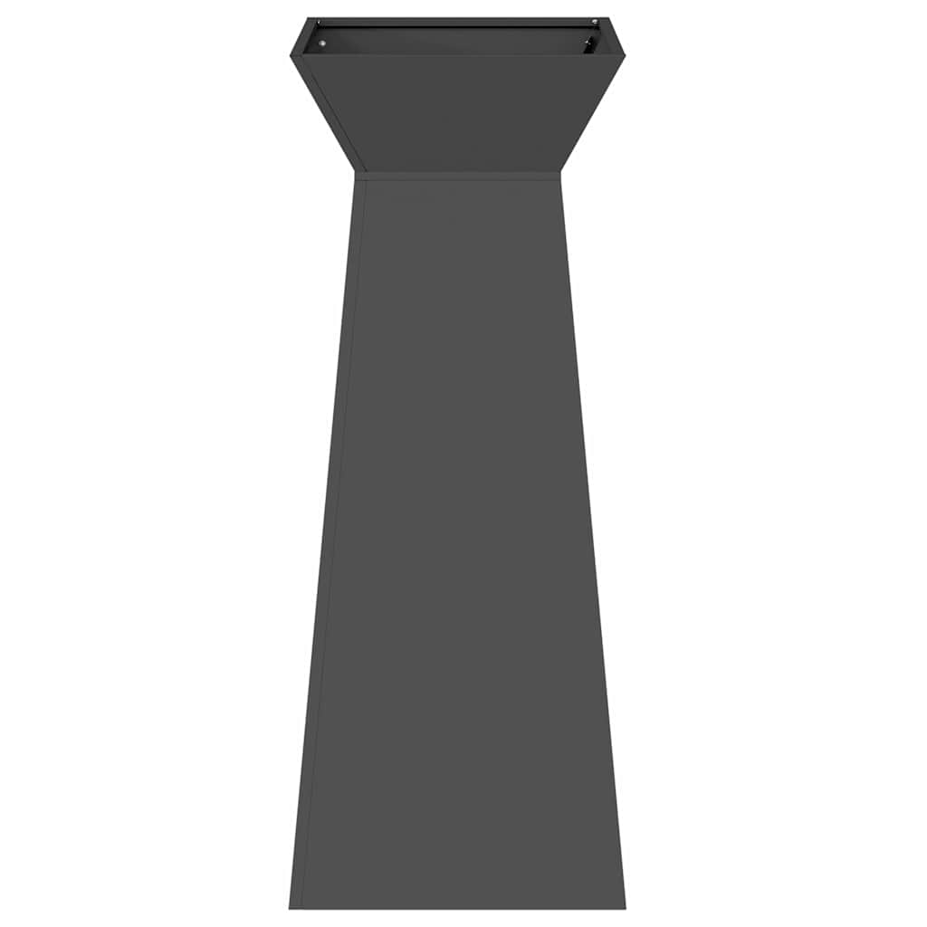 Stulpinis sodinukas Juoda 40 x 40 x 100 cm