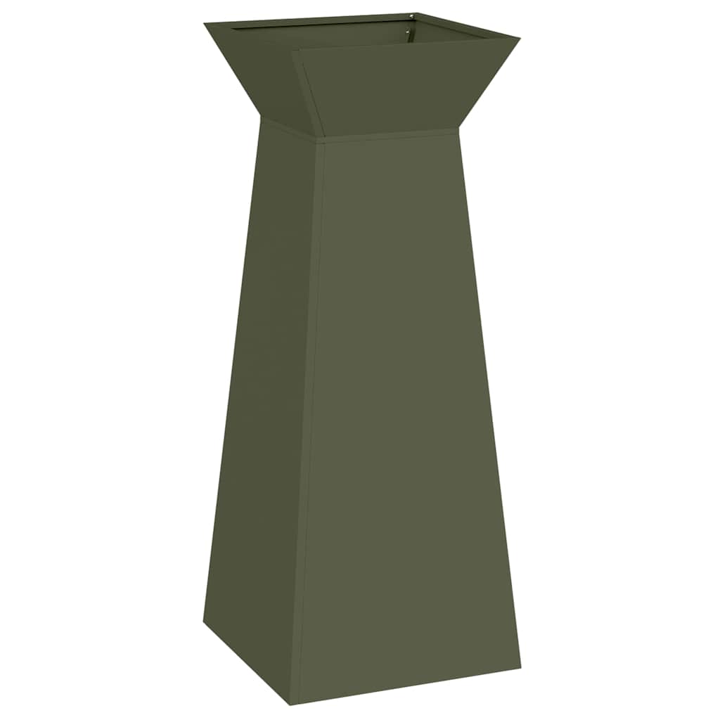 Stulpinis sodinukas 2 pcs Alyvuogių 40 x 40 x 100 cm