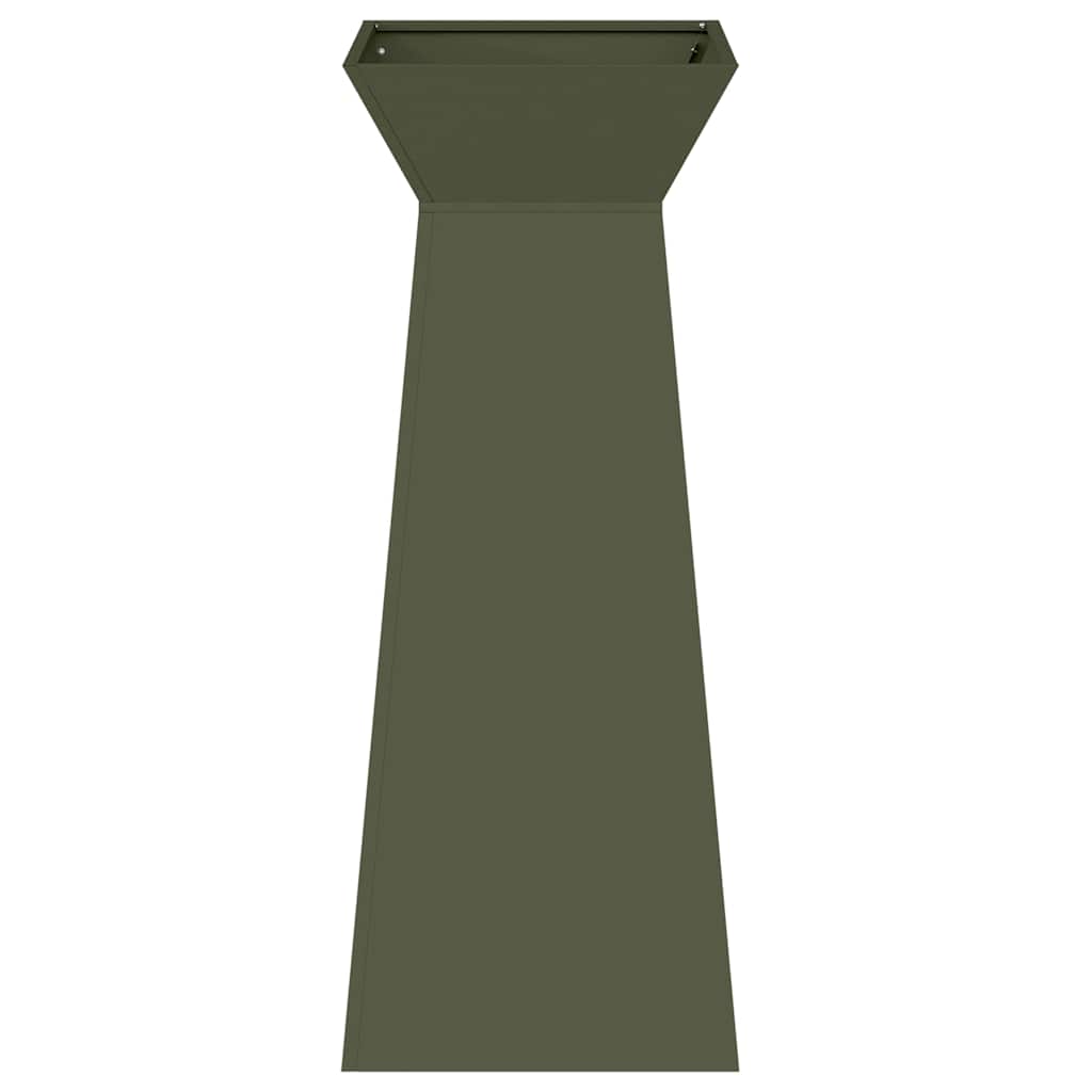 Stulpinis sodinukas 2 pcs Alyvuogių 40 x 40 x 100 cm