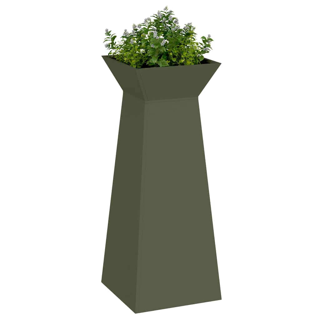 Stulpinis sodinukas 2 pcs Alyvuogių 40 x 40 x 100 cm
