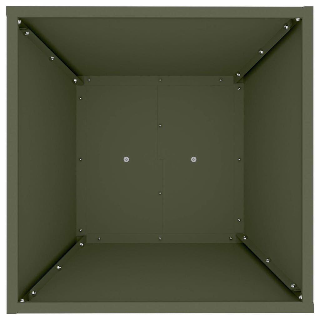 Stulpinis sodinukas 2 pcs Alyvuogių 40 x 40 x 100 cm