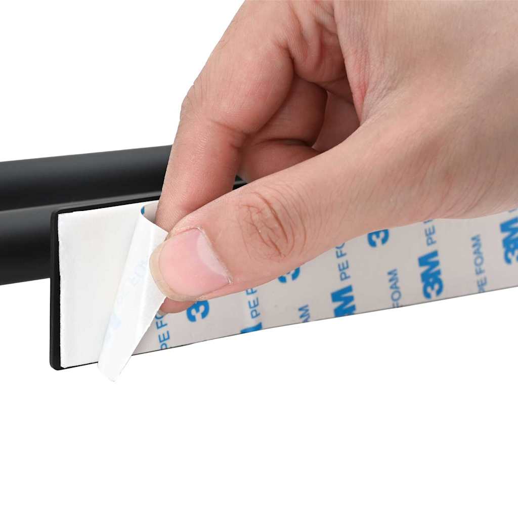 Rankšluosčių stovas Juoda 40 x 9 x 4 cm Nerūdijantis plienas