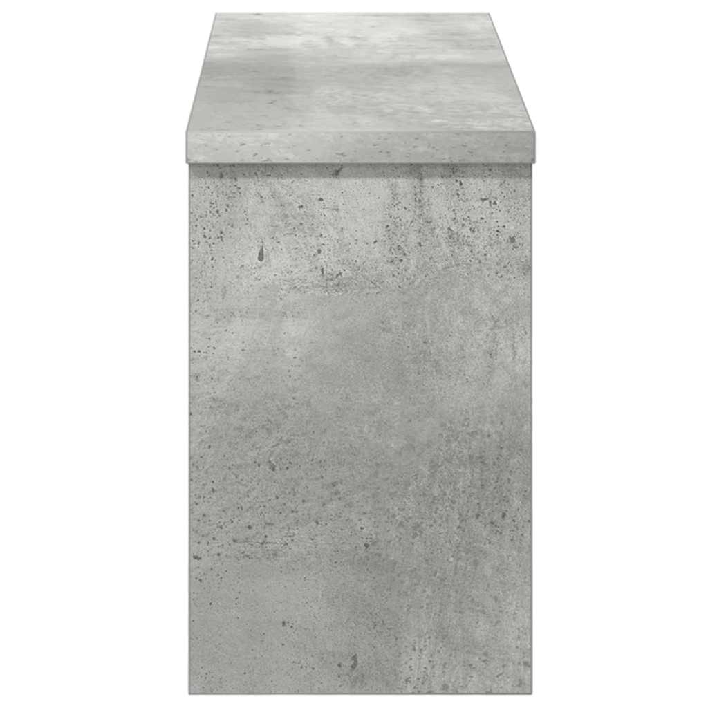 Prikabinamas paltas su lentyna Betono pilka 50 x 16 x 26 cm