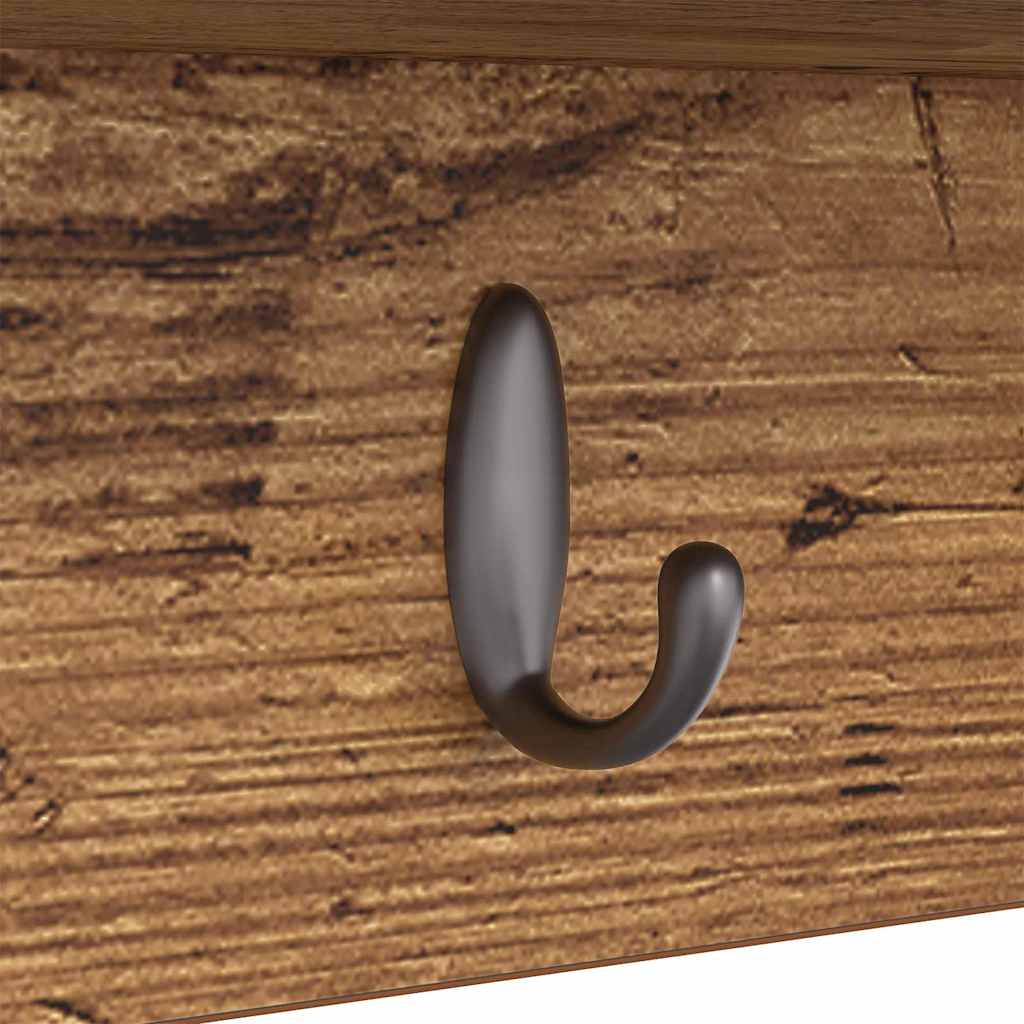 Prikabinamas paltas su lentyna Sena mediena 50 x 16 x 26 cm