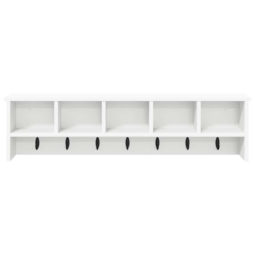 Prikabinamas paltas Balta 100 x 16 x 26 cm Apdirbta mediena