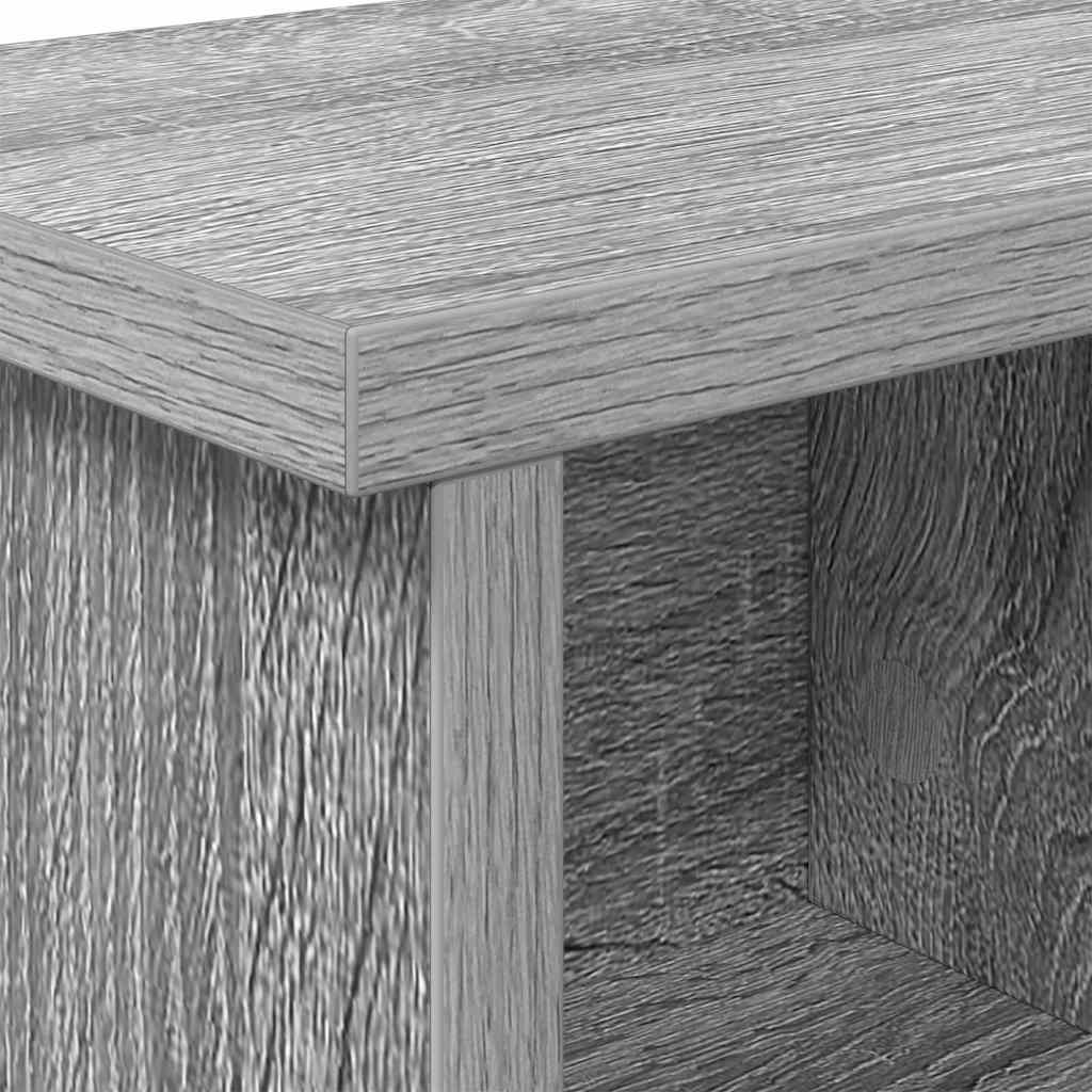 Prikabinamas paltas Pilka sonoma ąžuolo 100 x 16 x 26 cm