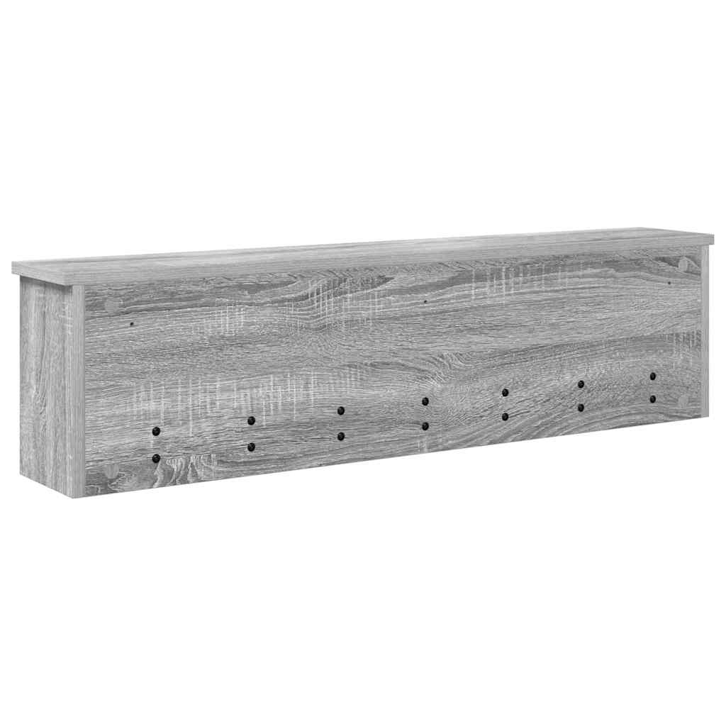 Prikabinamas paltas Pilka sonoma ąžuolo 100 x 16 x 26 cm