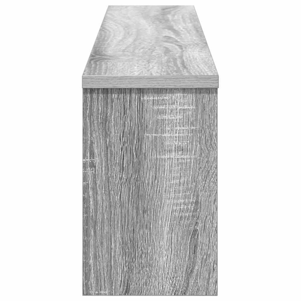 Prikabinamas paltas Pilka sonoma ąžuolo 100 x 16 x 26 cm