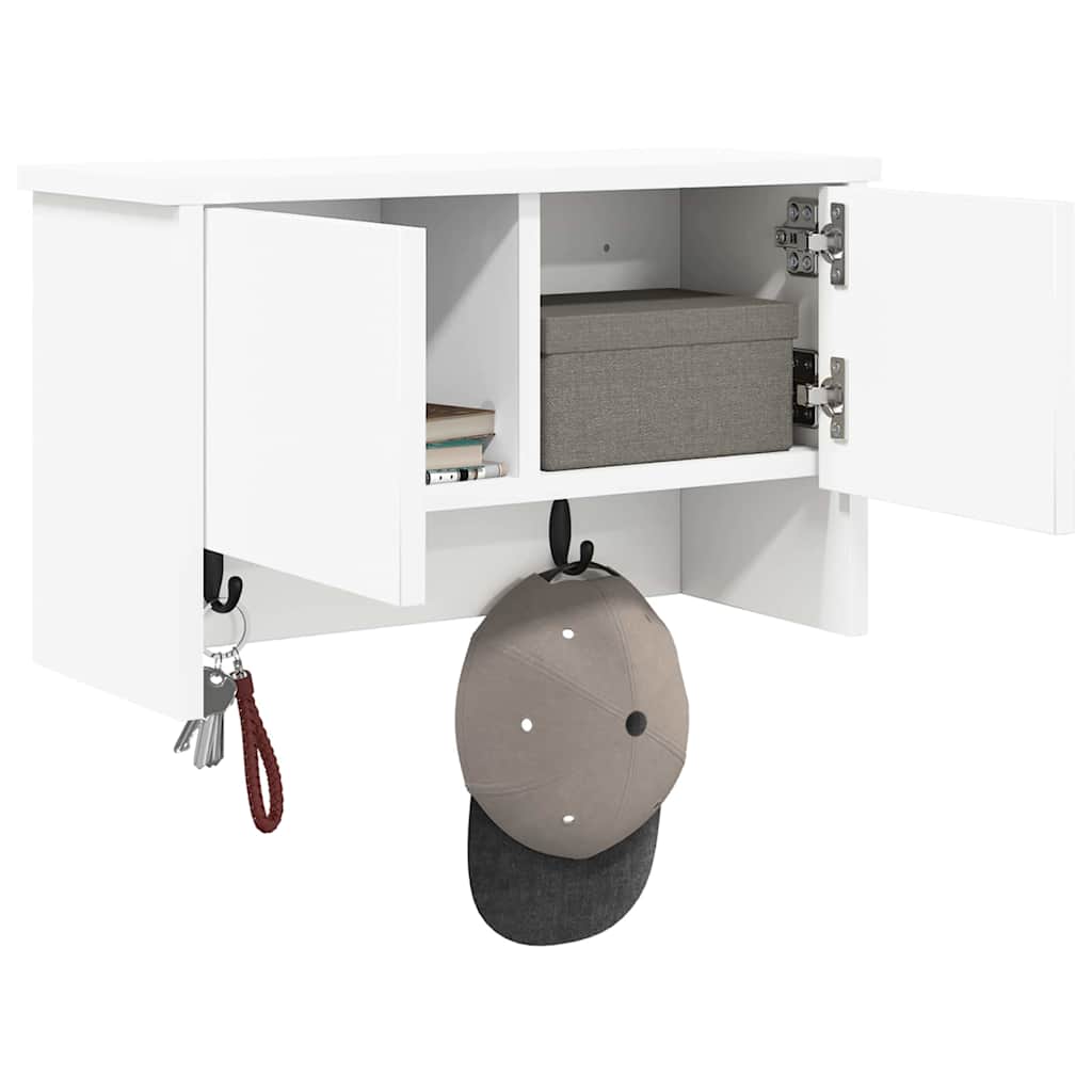 Prikabinamas paltas Balta 50 x 20 x 30 cm Apdirbta mediena