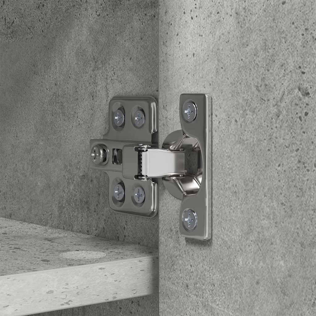 Prikabinamas paltas su lentyna Betono pilka 50 x 20 x 30 cm