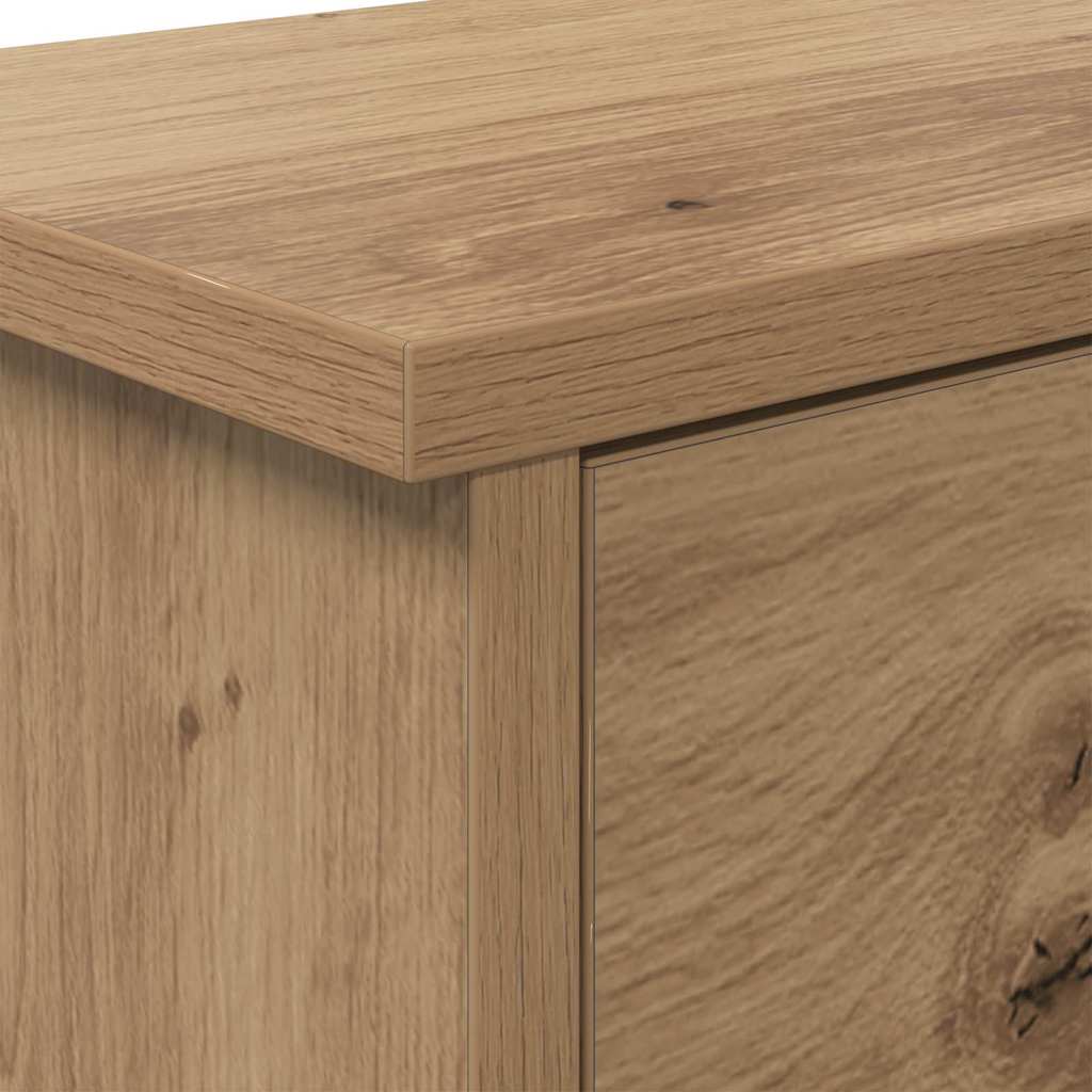 Prikabinamas paltas su lentyna artisano ąžuolo 50 x 20 x 30 cm