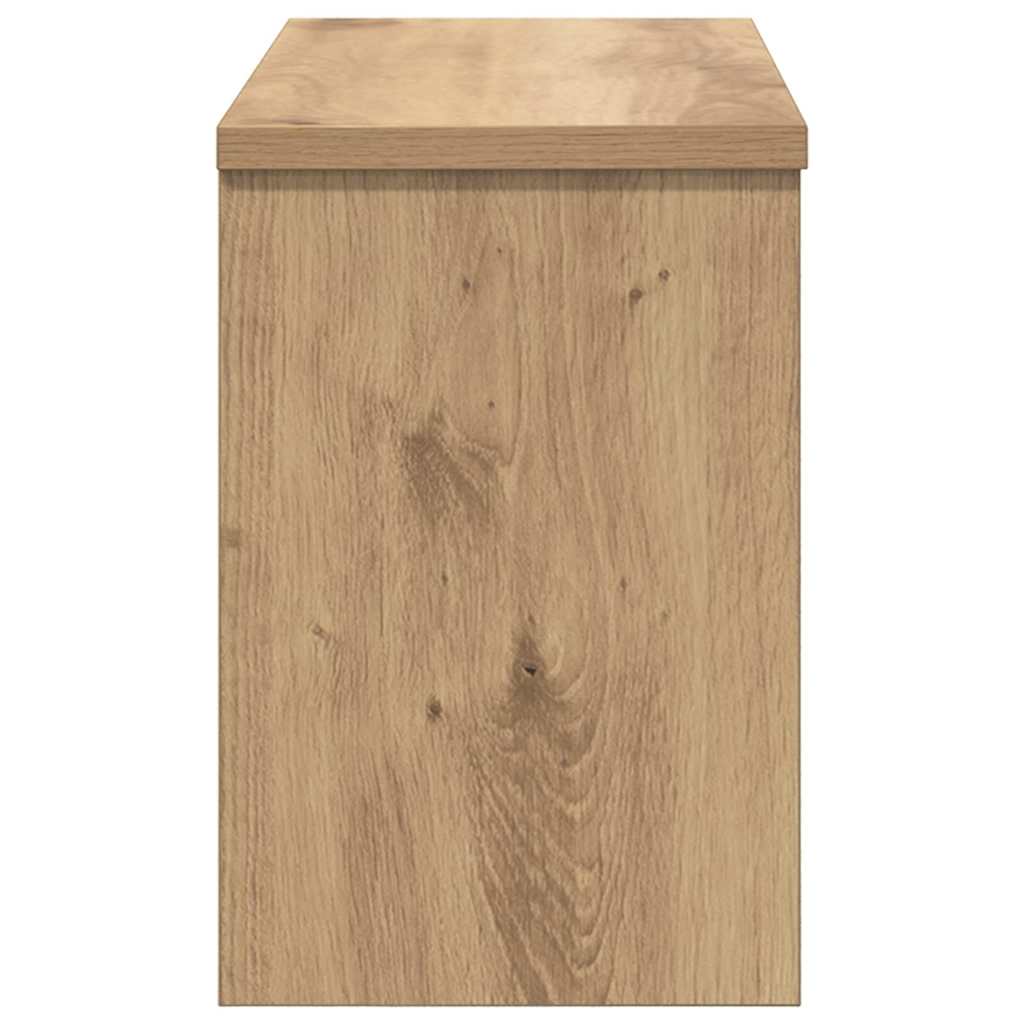 Prikabinamas paltas su lentyna artisano ąžuolo 50 x 20 x 30 cm