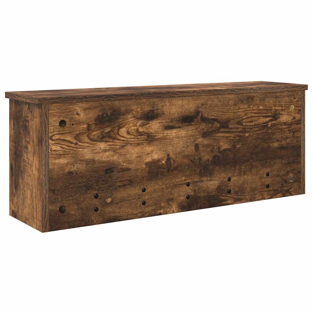 Prikabinamas paltas su lentyna Dūminio ąžuolo 80 x 20 x 30 cm