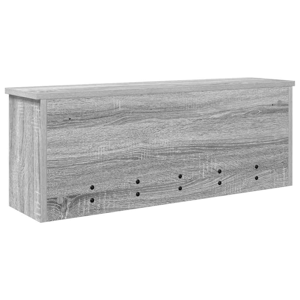 Prikabinamas paltas Pilka sonoma ąžuolo 80 x 20 x 30 cm