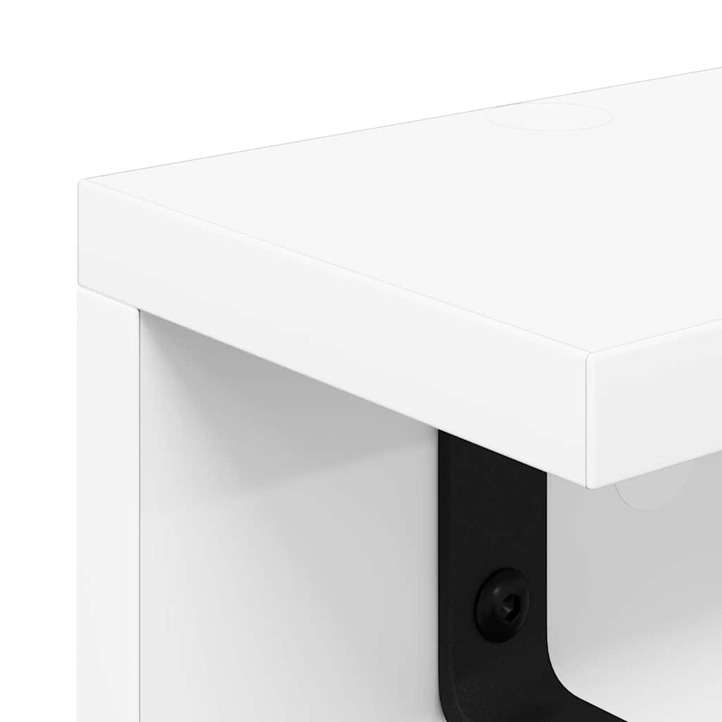 Prikabinamas paltas Balta 40 x 10.5 x 10.5 cm Apdirbta mediena