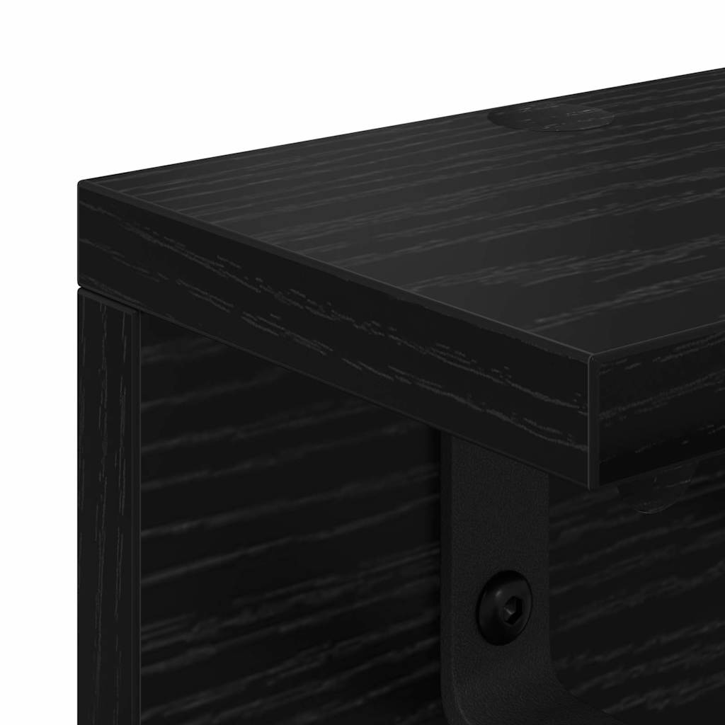 Prikabinamas paltas Juodas ąžuolas 40 x 10,5 x 10,5 cm