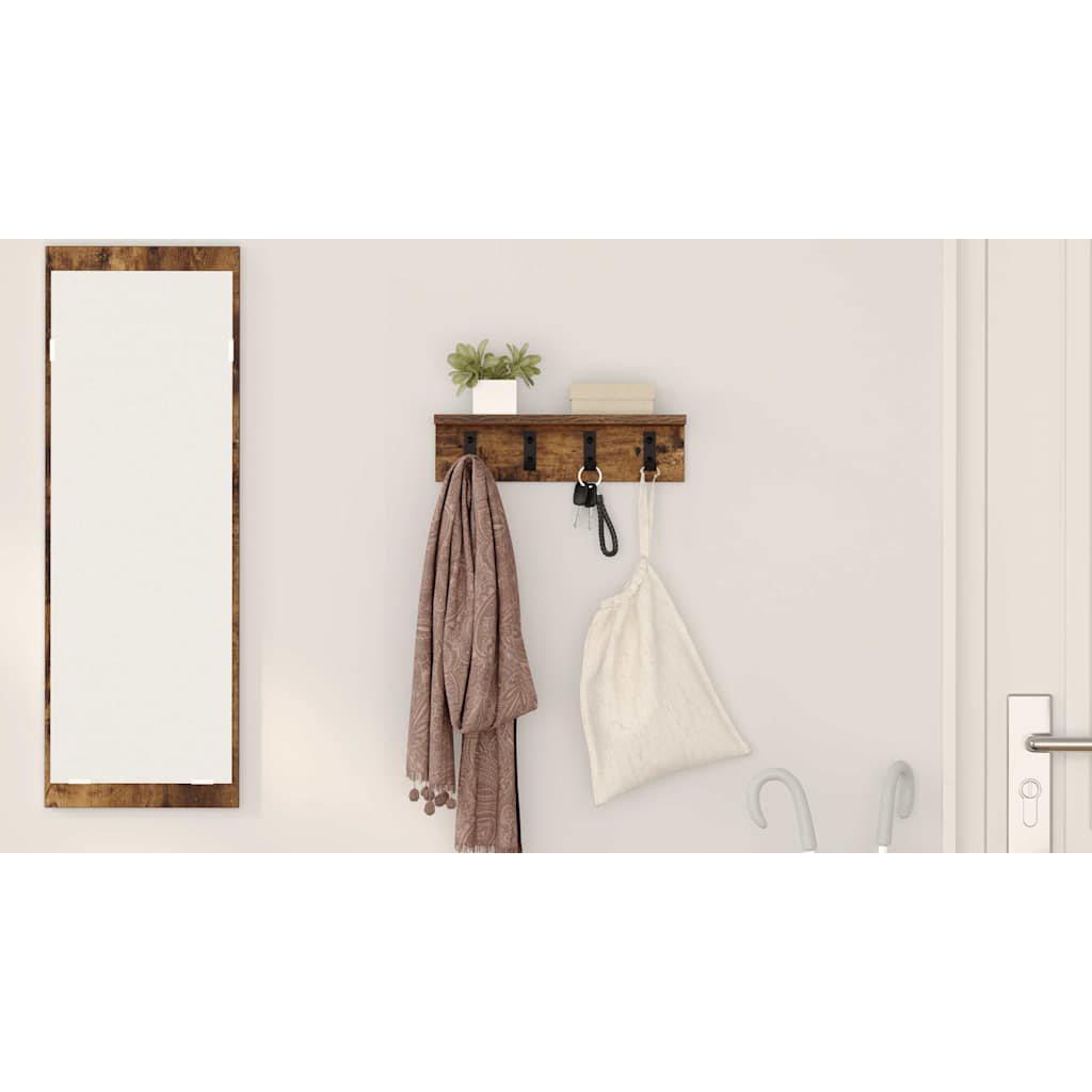 Prikabinamas paltas Rūkyta ąžuolas 40 x 10,5 x 10,5 cm