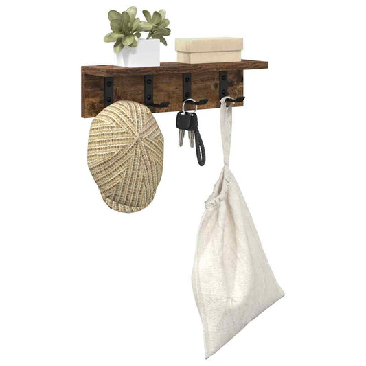Prikabinamas paltas Rūkyta ąžuolas 40 x 10,5 x 10,5 cm