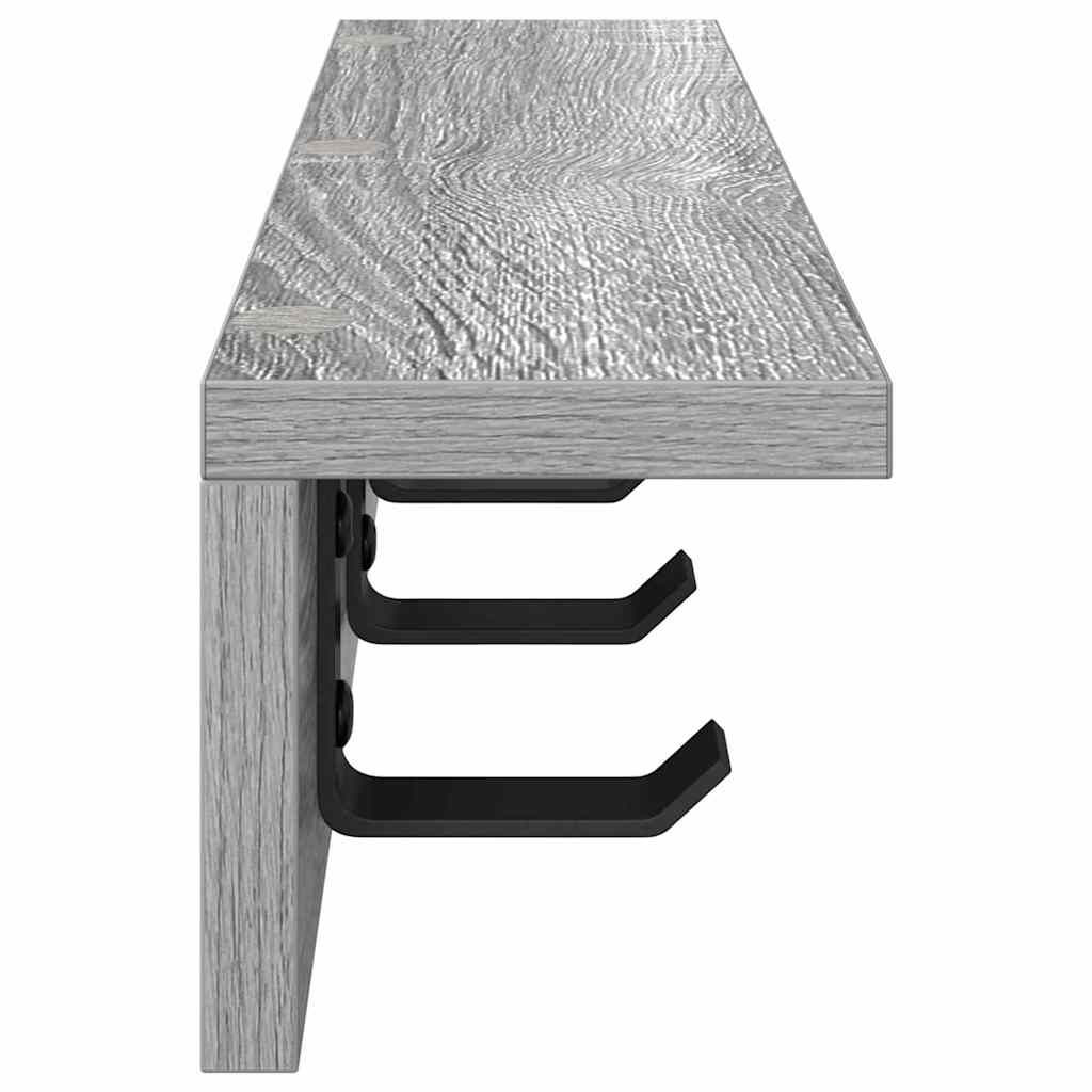 Prikabinamas paltas Pilka sonoma ąžuolo 40 x 10.5 x 10.5 cm