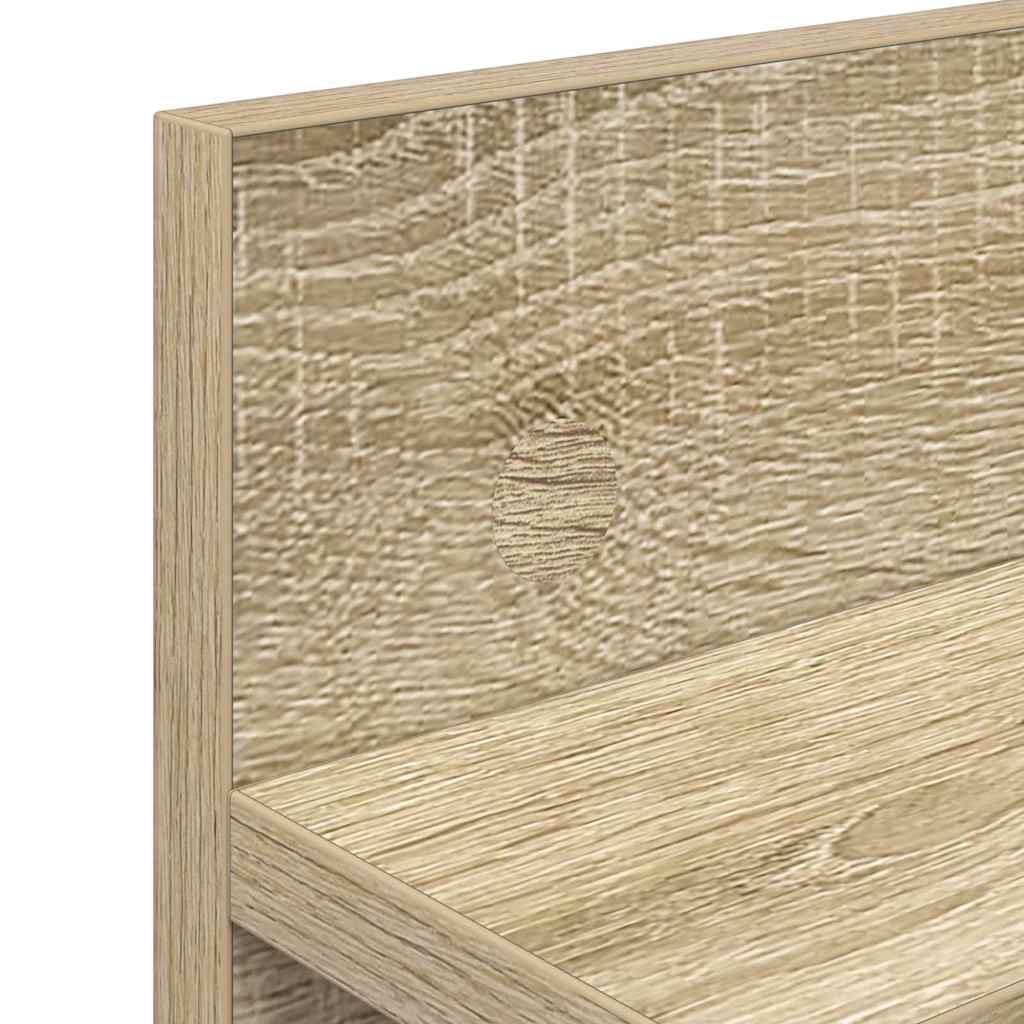 Prikabinamas paltas su lentyna Sonoma ąžuolas 40 x 10.5 x 18 cm