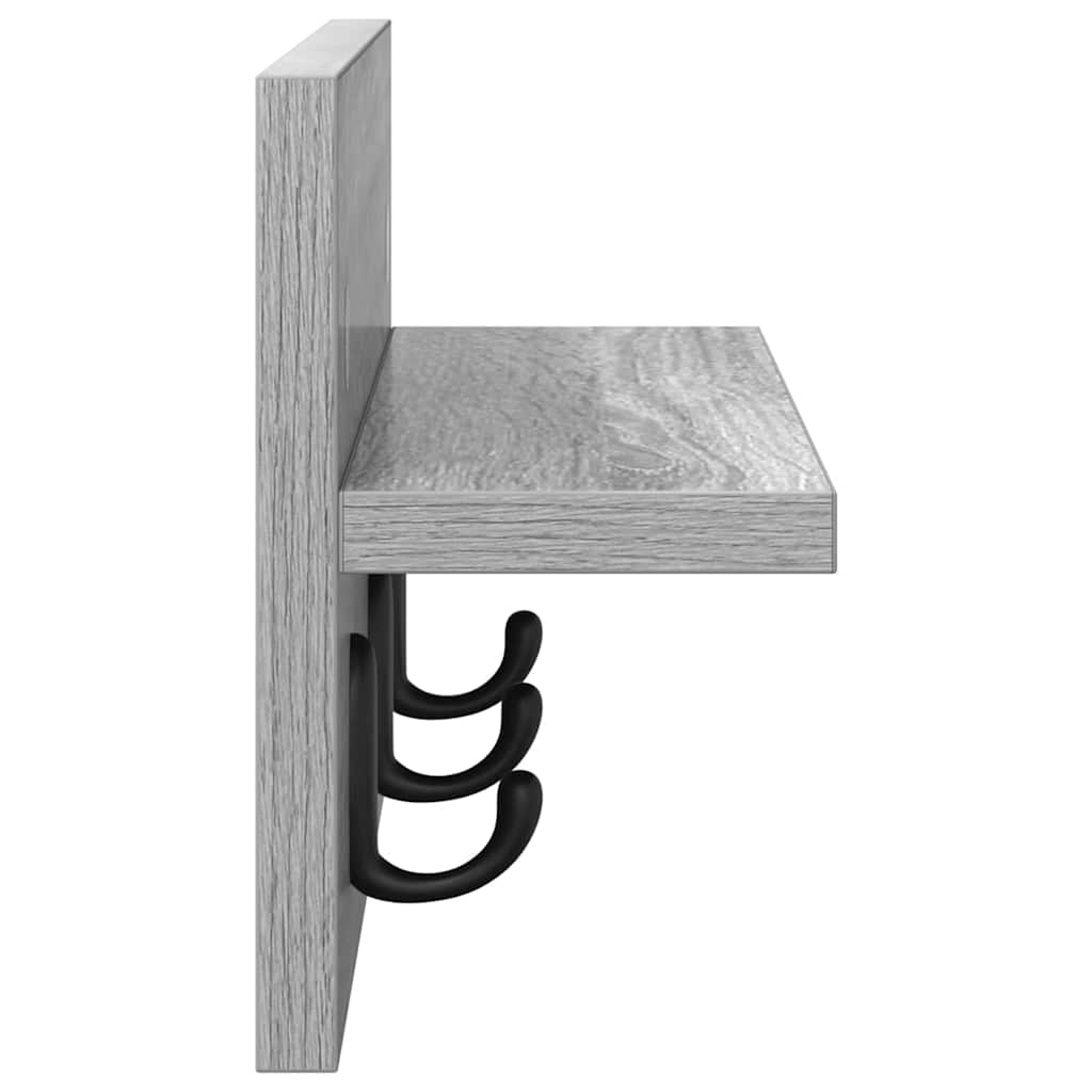 Prikabinamas paltas Pilka sonoma ąžuolo 40 x 10.5 x 18 cm