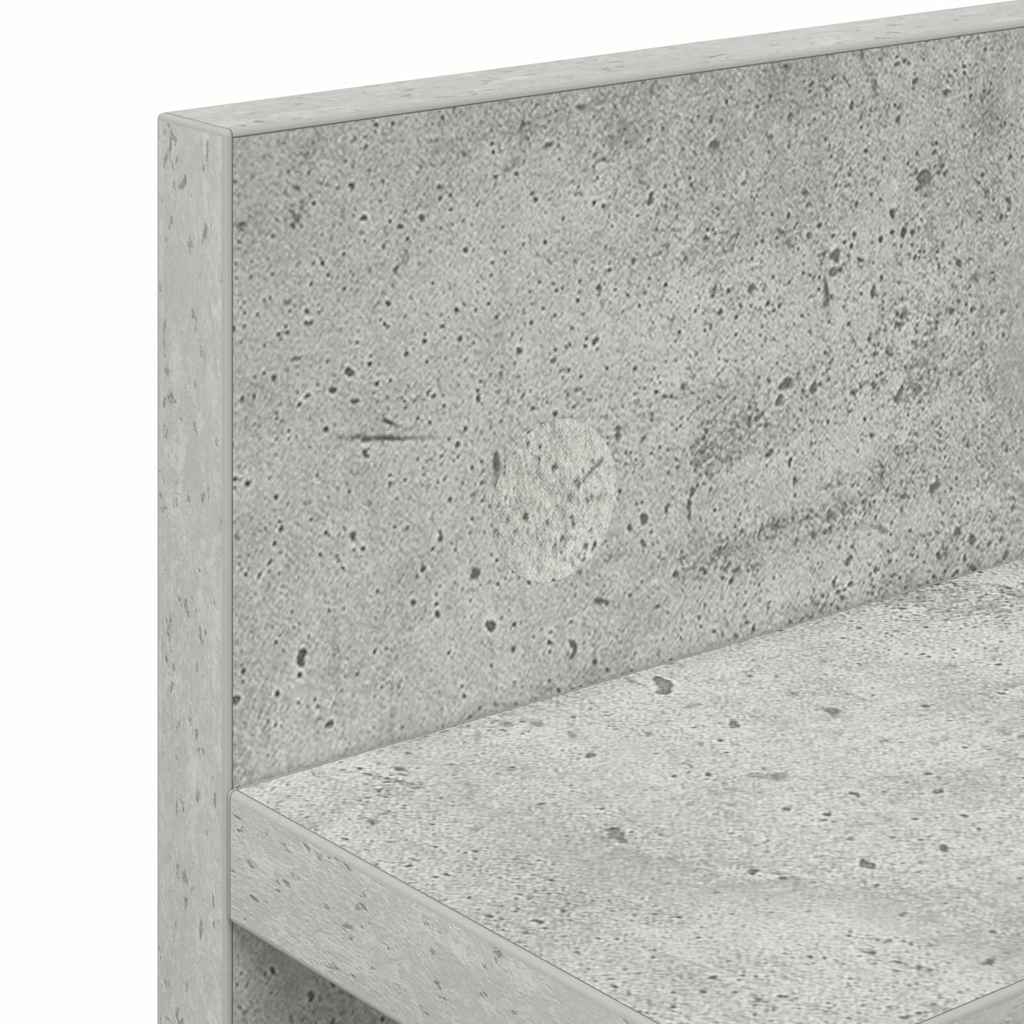 Prikabinamas paltas su saugykla Betono pilka 60 x 10,5 x 18 cm
