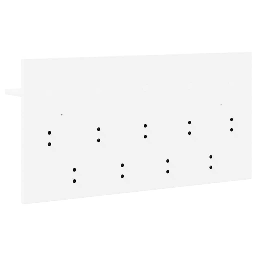 Prikabinamas paltas Balta 80 x 40 x 12 cm Apdirbta mediena