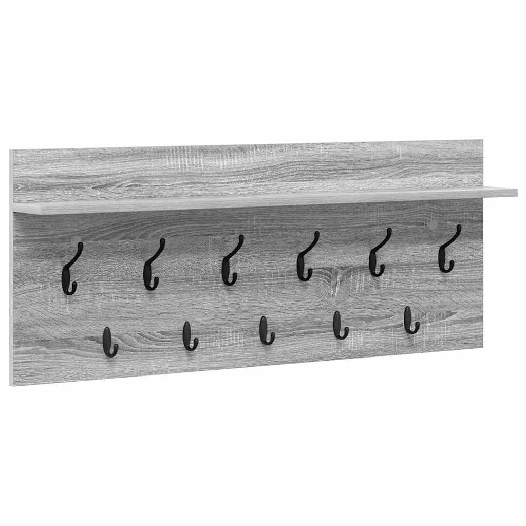 Prikabinamas paltas Pilka sonoma ąžuolo Apdirbta mediena