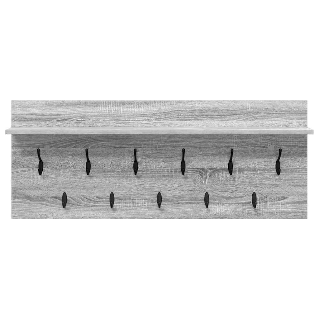 Prikabinamas paltas Pilka sonoma ąžuolo Apdirbta mediena