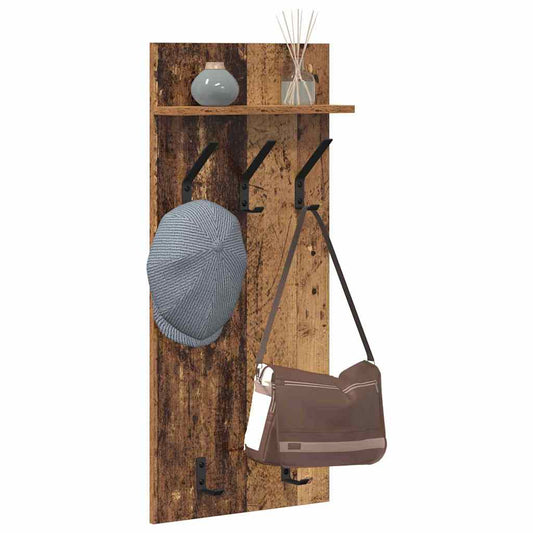 Prikabinamas paltas su lentyna Senas medis 40 x 10 x 90 cm