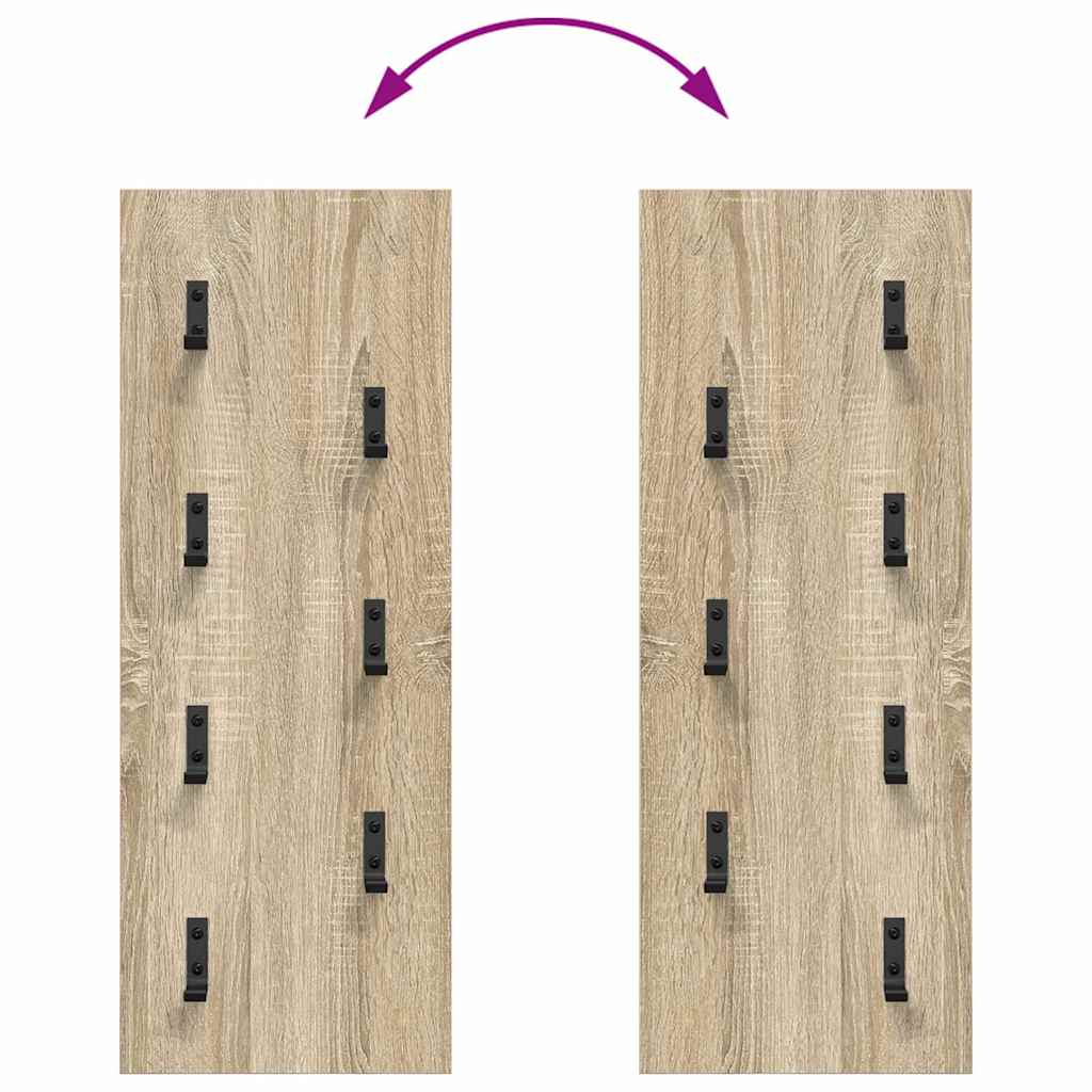 Prikabinamas paltas Sonoma ąžuolas 30 x 1.5 x 80 cm
