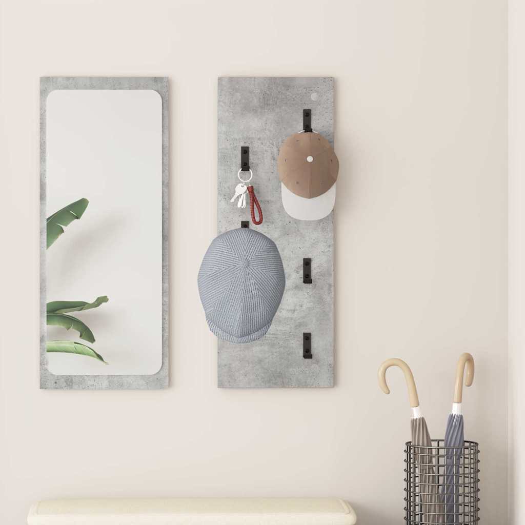 Prikabinamas paltas Betono pilka 30 x 1.5 x 80 cm