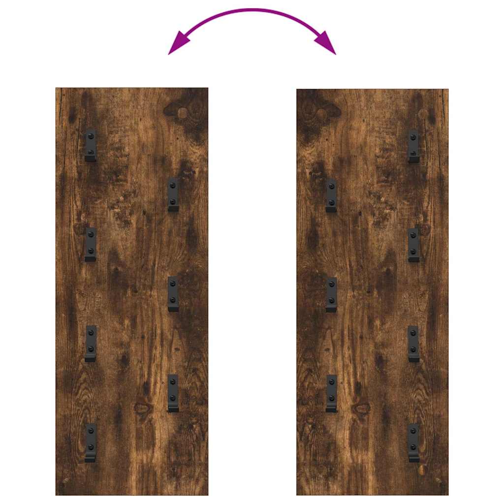 Prikabinamas paltas Dūminio ąžuolo 30 x 1.5 x 80 cm